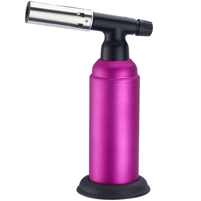 trường hợp công ty mới nhất về Butan Torch Kitchen Refillable Double Fire Có thể điều chỉnh ngọn đuốc nhà bếp Flamings Món tráng miệng Creme Brulee BBQ