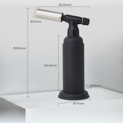Ngọn lửa đơn có thể điều chỉnh Ẩm thực Thổi Torch Bật lửa nhà bếp Nấu nướng Xì gà