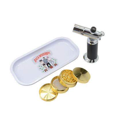 Ngoài trời trong nhà Khay thiếc cổ lưu trữ Thuốc lá Weed Tray Kit Cán thuốc du lịch